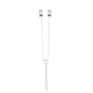 An image of the 62.64 Hz weighted Tuning Fork which is used for Biofield Tuning sound healing.