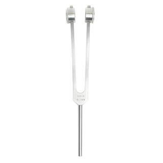 An image of the Biofield Tuning sonic slider weighted tuning fork for sound healing.