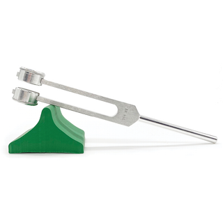 An image of the Biofield Tuning sound healing striker block activator to be used with weighted tuning forks.