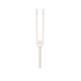 The 528 hz tuning fork made in the USA from a premium aluminum alloy for sound healing training and practices.