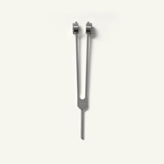 An image of the 62.64 Hz weighted Tuning Fork which is used for Biofield Tuning sound healing