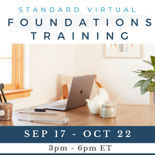 LEVEL 1 Standard Training | September 17 - October 22, 2025