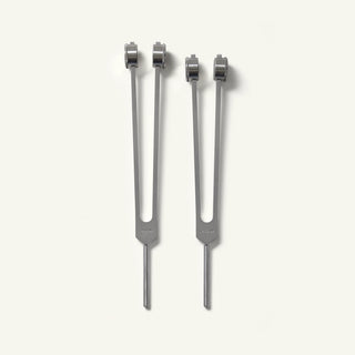 An image of the Biofield Tuning Sound Healing Schumann Pair tuning forks which includes the 54.81 and 62.64 hz forks.
