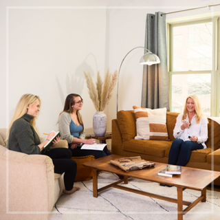 Sound healing modality founder, Eileen McKusick, teaches students Biofield Tuning using therapeutic tuning forks for stress relief and anxiety relief. 