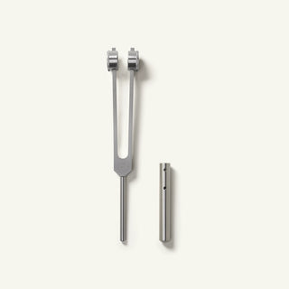 The Sonic Slider Tuning Fork with Accessory Slender Extender unattached