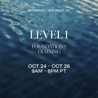 LEVEL 1 In-Person Training | San Diego, CA | October 24-26, 2025