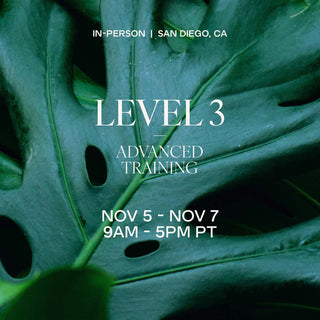LEVEL 3 Advanced Module | San Diego, CA | November 5-7, 2025