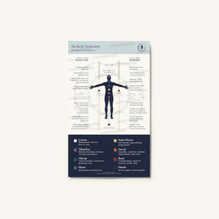 Small Biofield Anatomy Map Digital version