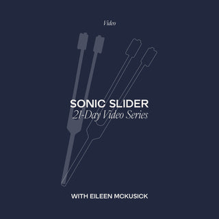 Sonic Slider 21-Day Video Series sound healing cover