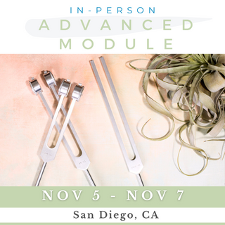 This advanced sound healing training is for certified practitioners of Biofield Tuning, who will learn 8 new tuning fork techniques