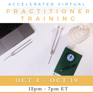 Get your sound healing certification in this advance tuning fork training