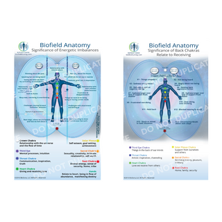 Digital Small Biofield Anatomy Map