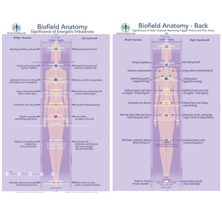 Biofield Tuning | Small Biofield Anatomy Map – Biofield Tuning Store